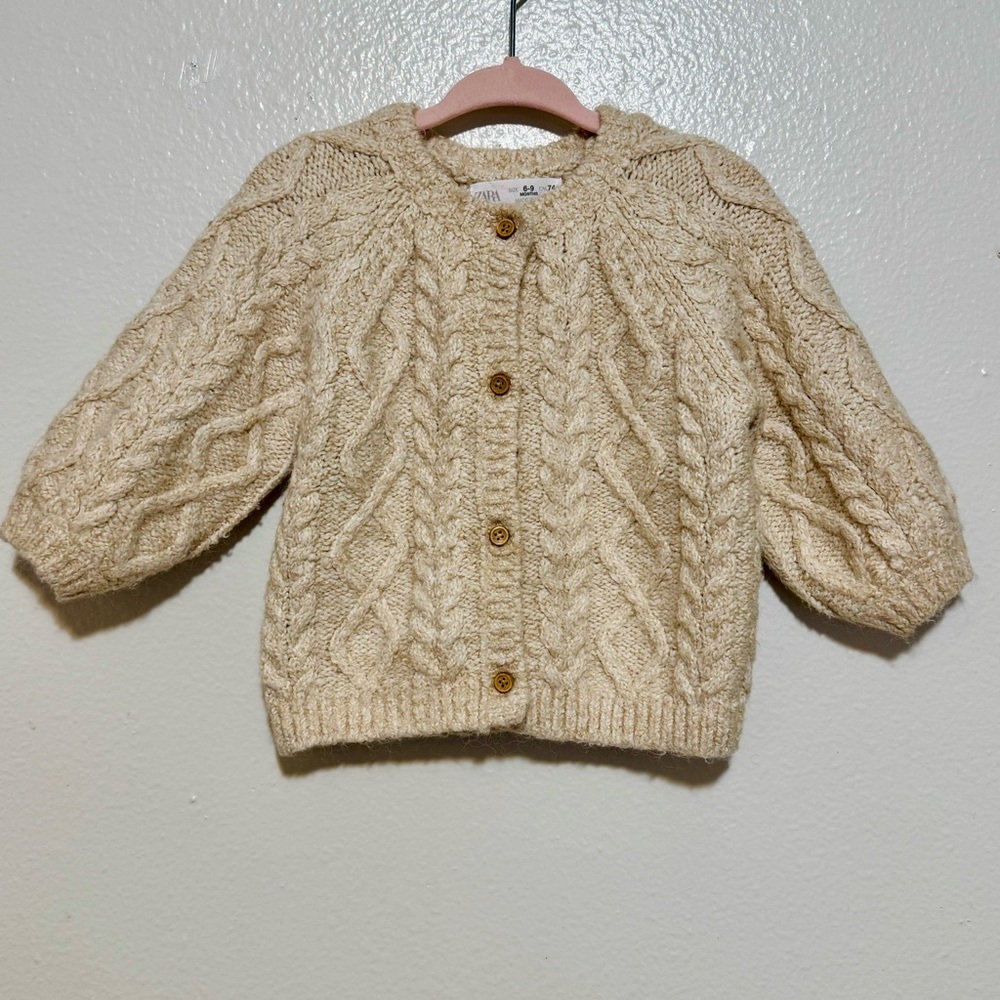 Zara 6-12m cardigan